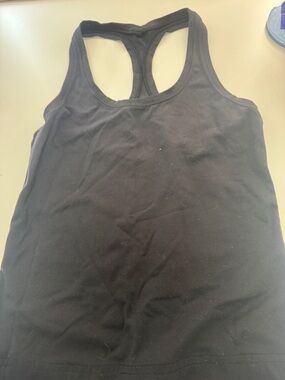 lululemon athletica Black Racerback Tank Top Race length